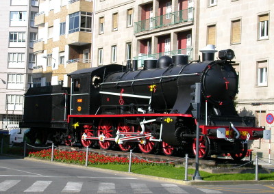 Restauracion locomotora tren